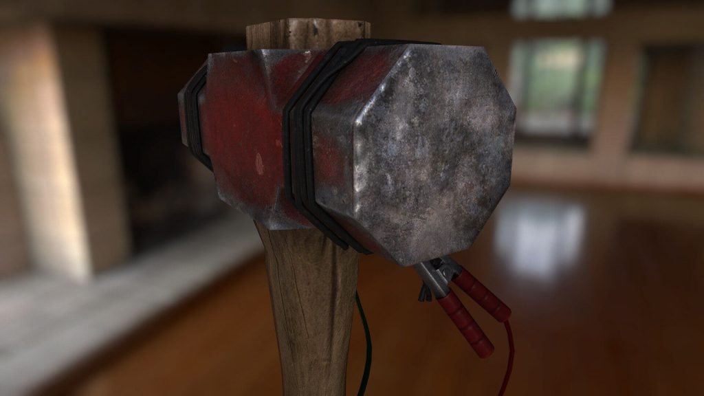 Electric Sledgehammer Rafaël De Jongh  Developer 3D Artist
